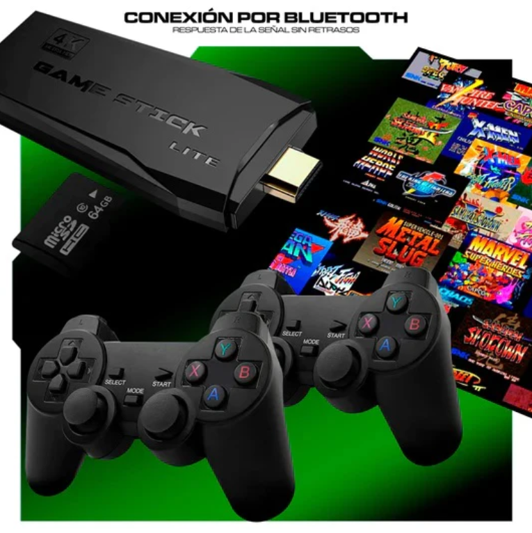 GameStick® Retro +20.000 Juegos - 64GB